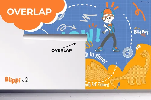 Miniatura 3 de EGD Blippi Kids Wallpaper X Blippi Series - Colección Prime - Mural temático para diseño de interiores (EGDBLI013)