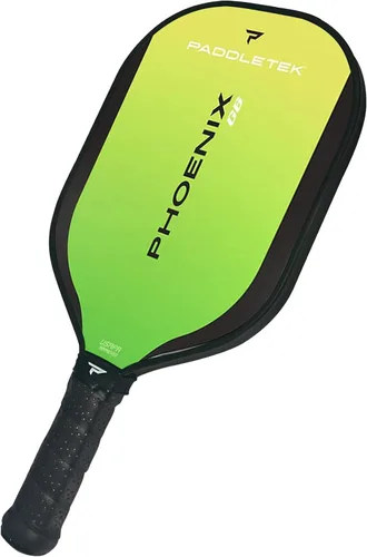 Miniatura 10 de Paddletek Phoenix G6 - Paleta de pickleball profesional con núcleo de panal, superficie de policarbonato, núcleo de policarbonato de grafito y Rojo