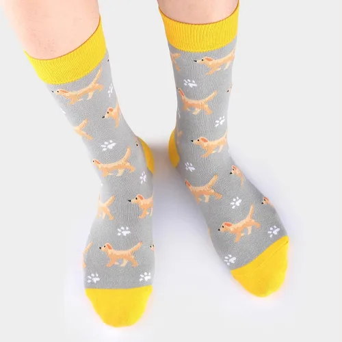 Miniatura 5 de Knapfold Calcetines divertidos para hombre con diseño de animal