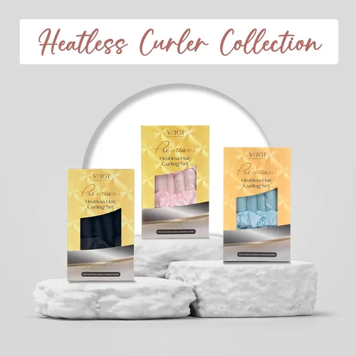 Miniatura 8 de WIGI Rizador de pelo sin calor de alta calidad, 100 % seda de morera pura, no se riza con calor para el cabello, rizadores de pelo para dormir