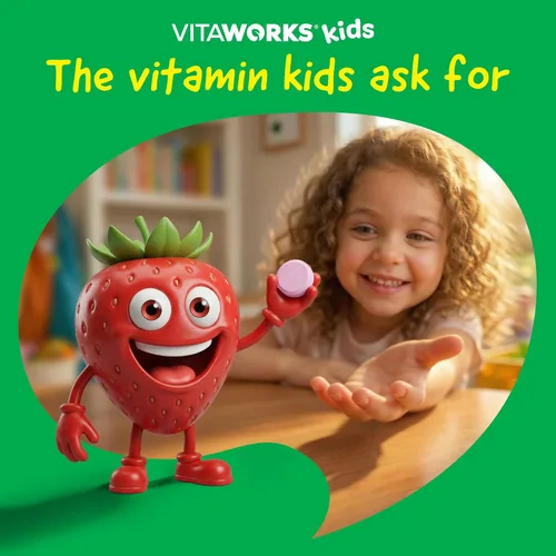 Miniatura 7 de VitaWorks Paquete masticable de zinc para niños de 15 mg + multivitamínico masticables