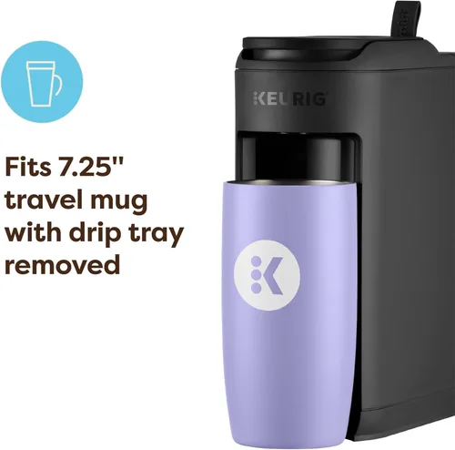 Miniatura 6 de Cafetera Keurig K-Mini Mate de una sola porción – Ultracompacta de 4" de ancho, compatible con tazas de viaje, ideal como regalo navideño para Negro