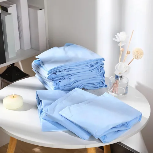 Miniatura 4 de Oudain 50 sábanas bajeras desechables con elástico, impermeables, a prueba de aceite, 39 x 87 pulgadas, fundas desechables para cama de masaje, spa