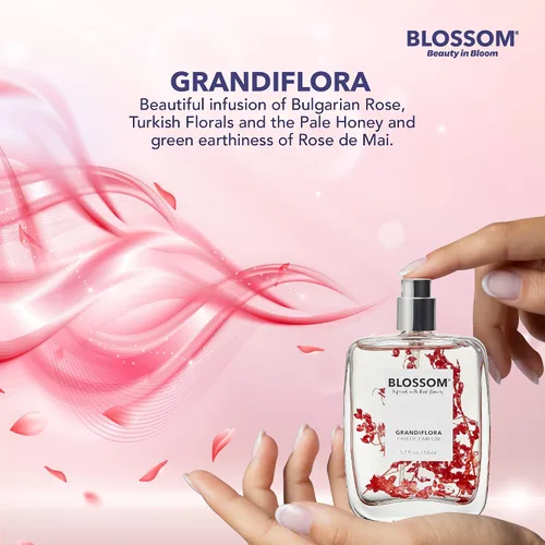 Miniatura 2 de Blossom Perfume unisex en espray para mujer, perfume TikTok, con infusión de flores reales, fabricado en Estados Unidos, 1.7 onzas