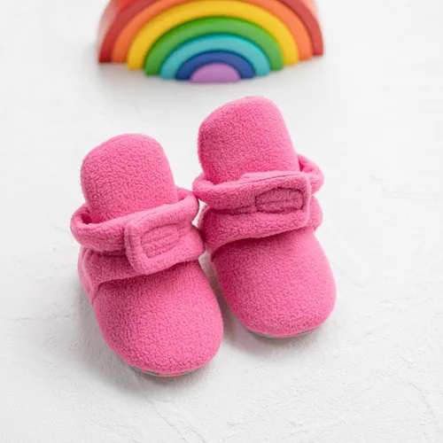 Miniatura 176 de Sawimlgy - Botines de algodón antideslizantes para recién nacido, con agarre, para cuna o para el invierno