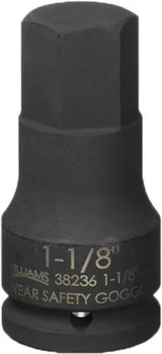 Miniatura 15 de Williams JHW35824 - Destornillador hexagonal de impacto de 3/4 pulgadas, 0.945 in