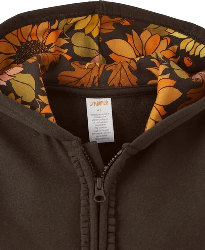 Miniatura 6 de Gymboree Sudadera con capucha y cremallera de manga larga para niñas y niños pequeños
