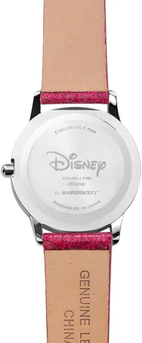 Miniatura 23 de Disney Minnie Mouse Watch for Girls – Cute Minnie Watch for Kids 3-5 with Stainless Steel Bezel & Pink Leather Strap – Adorable Mouse Watches