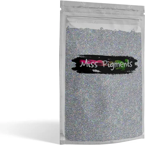Miniatura 4 de Purpurina extra fina/purpurina holográfica ultrafina de 1/128 pulgadas, 0.008 pulgadas, 0.008 in para arte de uñas, manualidades, maquillaje