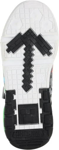 Miniatura 5 de Zapatillas Minecraft para niños, tenis de alta calidad para niños pequeños y niños grandes, color azul marinoverde