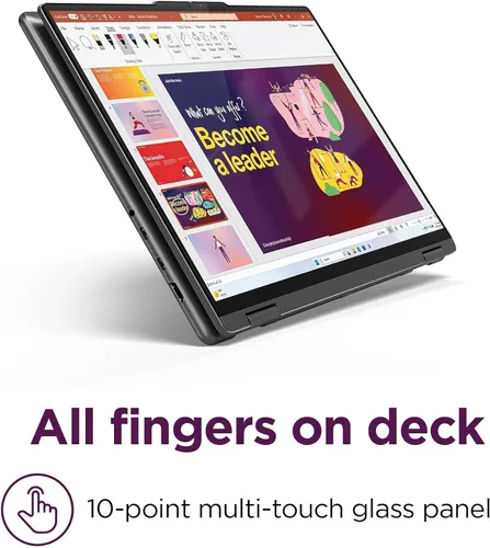 Miniatura 5 de Lenovo Yoga 7i 2 en 1, computadora portátil, pantalla táctil FHD+ 2K de 16 pulgadas, Intel Core Ultra 7 155U de 12 núcleos, LPDDR5X 16 GB, SSD 1 TB