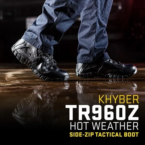 Miniatura 2 de TACTICAL RESEARCH TR Khyber TR960Z Botas tácticas con cremallera lateral para hombre