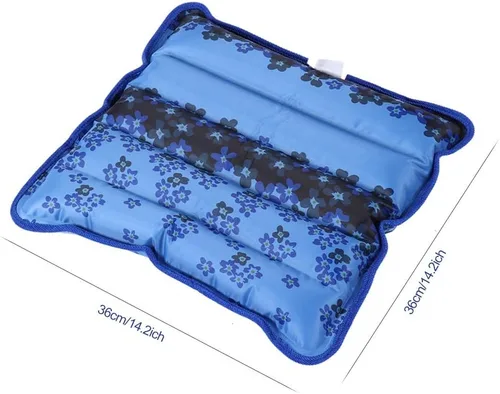 Miniatura 2 de Almohada fresca, paquetes de hielo de gel reutilizables con polvo de cristal de hielo, alfombrilla de enfriamiento de verano, cojín de asiento