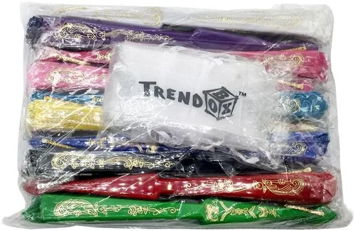 Miniatura 5 de TrendBox - Abanico chino de mano en encaje de rosas, diseño elegante vintage retro, plegable, para damas, para bailes de bola, 1 juego (10 colores)
