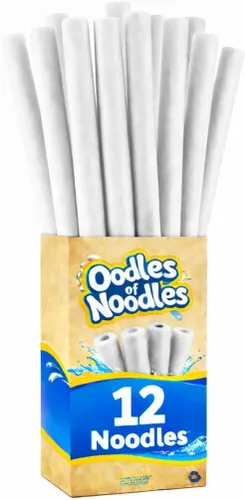 Miniatura 16 de Oodles of Noodles Fideos de espuma de arcoíris de lujo para piscina - Paquete de 12 - Aproximadamente 122 cm x 6.4 cm Tubos de espuma multiusos