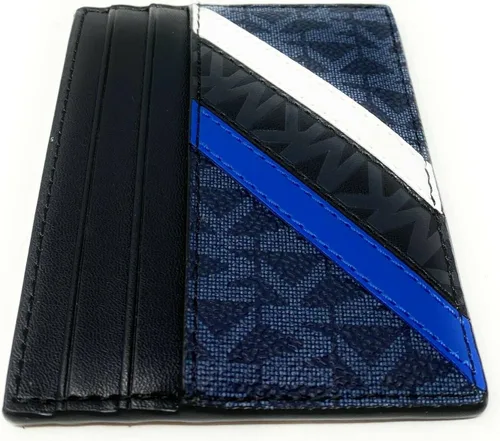 Miniatura 3 de Michael Kors Cooper - Funda de piel sintética vegana, Blue AdmiralMulti, Funda de piel sintética