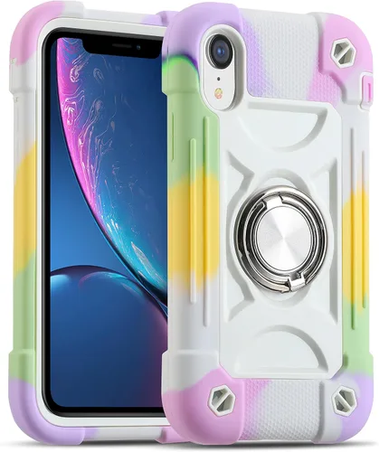 Miniatura 10 de MARKILL Compatible con iPhone Se3/iPhone Se2, Funda para iPhone 6/6S, Funda para iPhone 7/iPhone 8 de 4.7 Pulgadas con Soporte Anular, Funda