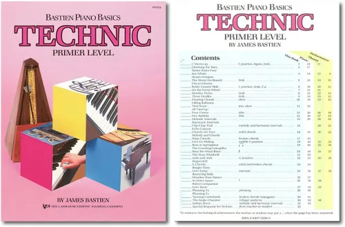 Miniatura 4 de Juego de aprendizaje de nivel básico de piano Bastien - Libros de lección, teoría, rendimiento, técnica y arte & Juliet Music Teclas de piano