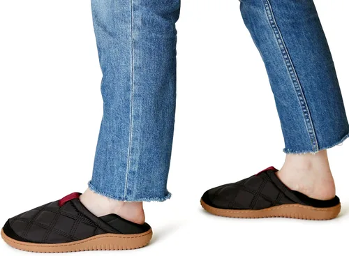 Miniatura 4 de Dearfoams Pantuflas de retorno energético de espuma viscoelástica con espalda cerrada para mujer