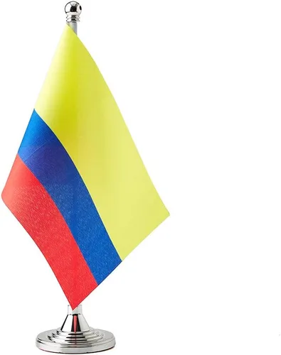 Miniatura 25 de Bandera de México, bandera mexicana, pequeña mini bandera mexicana de escritorio, utilizada para mesa, oficina, aula, hogar, decoración de eventos
