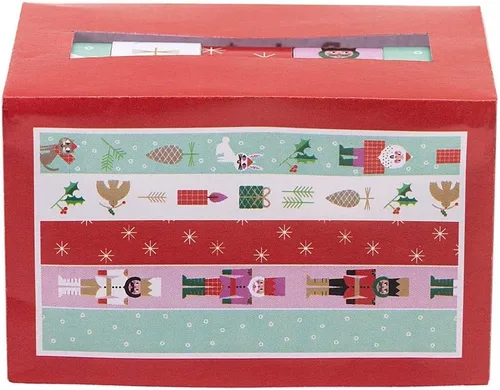 Miniatura 2 de Rico Christmas Washi Tape - Cascanueces SoldierPresents & Santa - Juego de 5