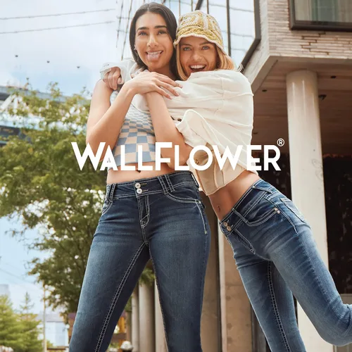 Miniatura 5 de WallFlower Jeans Sassy Flare Insta Soft Juniors de talle alto para mujer