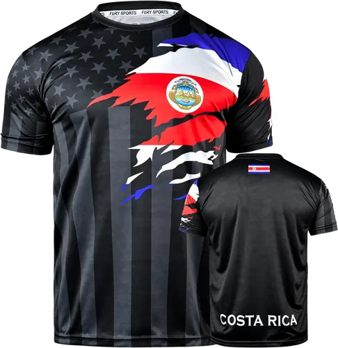 Miniatura 9 de fox & fury Camiseta de fútbol México, Colombia, Cuba, Perú, Guatemala, Brasil, Honduras, El Salvador, Venezuela, Jamaica, Haití