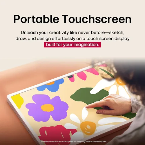 Miniatura 8 de LG StanbyME 2 de 27 pulgadas con cubierta de folio, pantalla táctil portátil, Dolby Vision, HDR10, modo cineasta, batería incorporada, rotación
