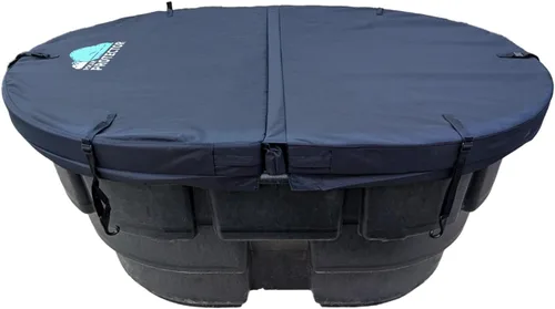 Miniatura 15 de Polar Protector - Cubierta para Tanque de Reserva Ovalado de 100 Galones Terapia de Agua con Hielo Cubierta para Baño de Hielo Cubierta de Agua Fría