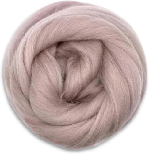 Miniatura 19 de Revolution Fibers Lana Corriedale teñida 8.2 onzas de parte superior de lana peinada de primera calidad 26 micras, 100% lana Corriedale pura
