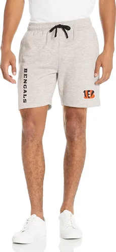 Miniatura 10 de FOCO NFL Mens NFL Team Logo Gray Wordmark Fleece Shorts