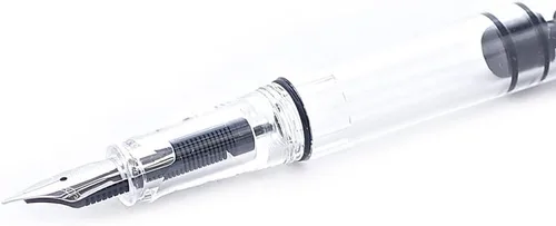 Miniatura 3 de TWSBI ECO Pluma Estilográfica Blanca, Plumín M