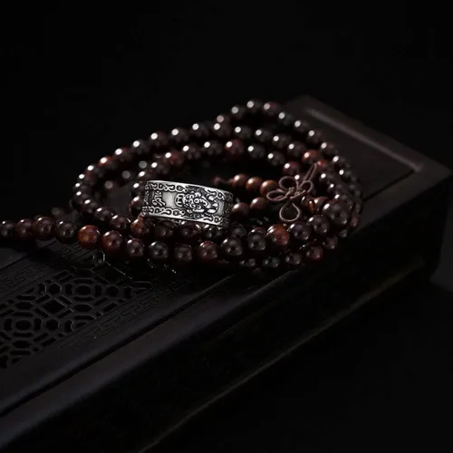 Miniatura 4 de Anillos de dragón PiXiu de Feng Shui para hombres y mujeres, anillo de la buena suerte para el éxito de la riqueza de plata esterlina anillos