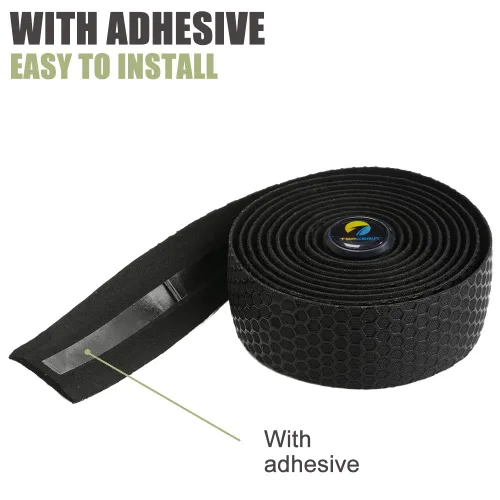 Miniatura 3 de TOPCABIN Cinta de barra de bicicleta EVA Camouflage Series Comfort Road Bike Handlebar Tape Cinta de barra de bicicleta con tapones de extremo