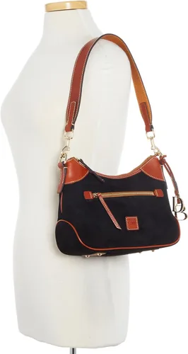 Miniatura 4 de Dooney & Bourke Bolso de hombro Hobo pequeño de gamuza