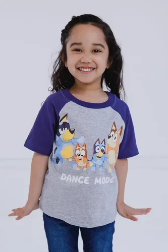 Miniatura 2 de Bluey Mom Dad Bingo Girls - Camiseta familiar a juego para niños pequeños y adultos