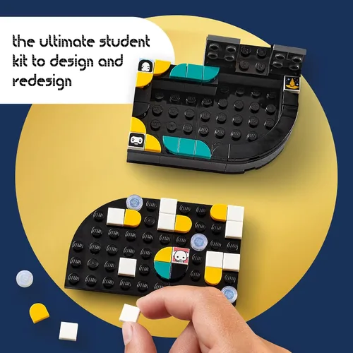 Miniatura 5 de LEGO DOTS Hogwarts - Kit de escritorio 41811, accesorios y suministros de regreso a clases, artículos de decoración de escritorio y parche adhesivo