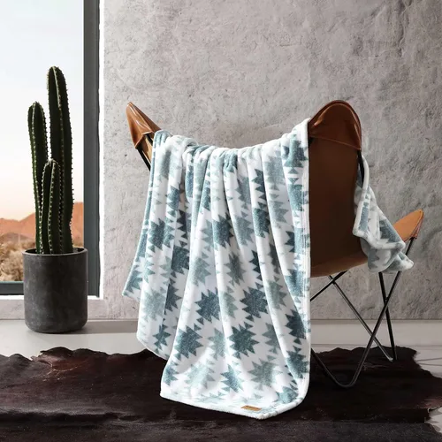 Miniatura 38 de Wrangler - Manta, ropa de cama de felpa suave, decoración occidental para la cama o el sofá (Colt naranja brillante, 50 x 60 pulgadas)