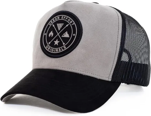 Miniatura 50 de Urban Effort Gorra trasera de malla, para hombres y mujeres, gorra de béisbol de 5 paneles, gran cierre a presión para caza y senderismo