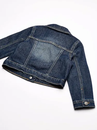 Miniatura 5 de The Children's Place Chaqueta de mezclilla básica para bebés y niñas pequeñas