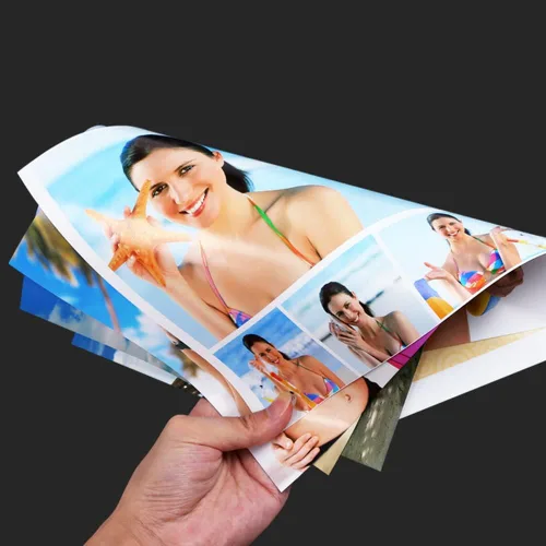 Miniatura 5 de Othmro Papel de secado rápido por sublimación de calor A4, 50 hojas de 11.693 in de longitud y 8.268 in de ancho, papel grueso, papel