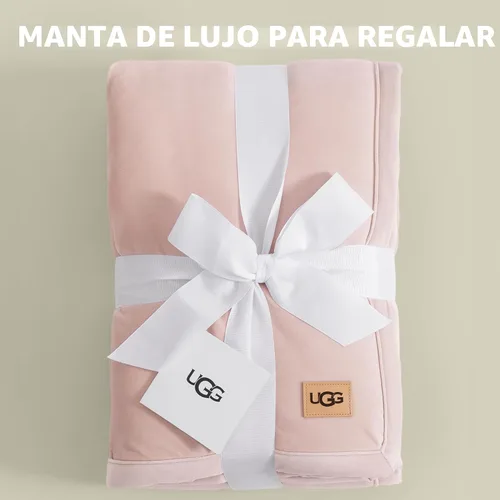 Miniatura 3 de UGG Bliss - Manta de felpa suave de vellón para cama o sofá, de gran tamaño, cálida, reversible, lavable a máquina, peso medio, decoración del Rosa