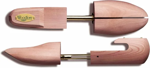 Miniatura 6 de Woodlore - Árboles de zapatos para hombre, combinación de 2 árboles aromáticos de cedro rojo (para dos pares de zapatos) fabricados en los Estados