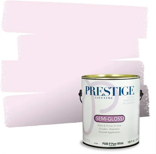 Miniatura 88 de Prestige Paints - Pintura exterior e imprimación en uno, 1 galón, plano, E500-P-A011GP