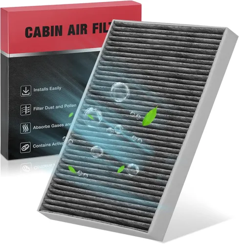 Miniatura 28 de BDFHYK 49357 Filtro de aire de cabina con carbón activado compatible con Mercedes-Benz AMG GT, C180, C200, C250, C300, C350, CLS350, CLS400, CLS500