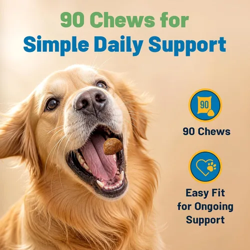 Miniatura 7 de Guardian's Choice Omega 3 para perros, aceite de pescado y aceite de krill, 90 unidades Ayuda a tu perro a verse y sentirse lo mejor posible.