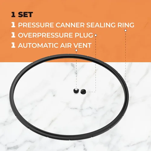 Miniatura 3 de 09905 Anillo de sellado de olla a presión para Presto, junta de repuesto para Presto 01710, 01740,01750,01770,01770,01780 12-22qt olla a presión