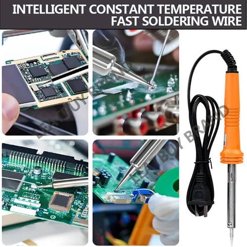 Miniatura 3 de LEATBUY - Herramienta de crimpado CAT5/CAT6, juego de herramientas de crimpado RJ45, herramienta de red, juego de perforación de cable Lan