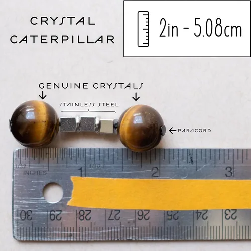 Miniatura 7 de Juguete sensorial para estimular el dedo de oruga de cristal para estimular la concentración