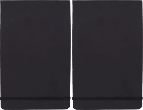 Miniatura 10 de Amazon Basics Cuaderno de bocetos de arte, tamaño L, 5.25 x 8.25 pulgadas, 72 hojas, blocs de bocetos para dibujar, color negro